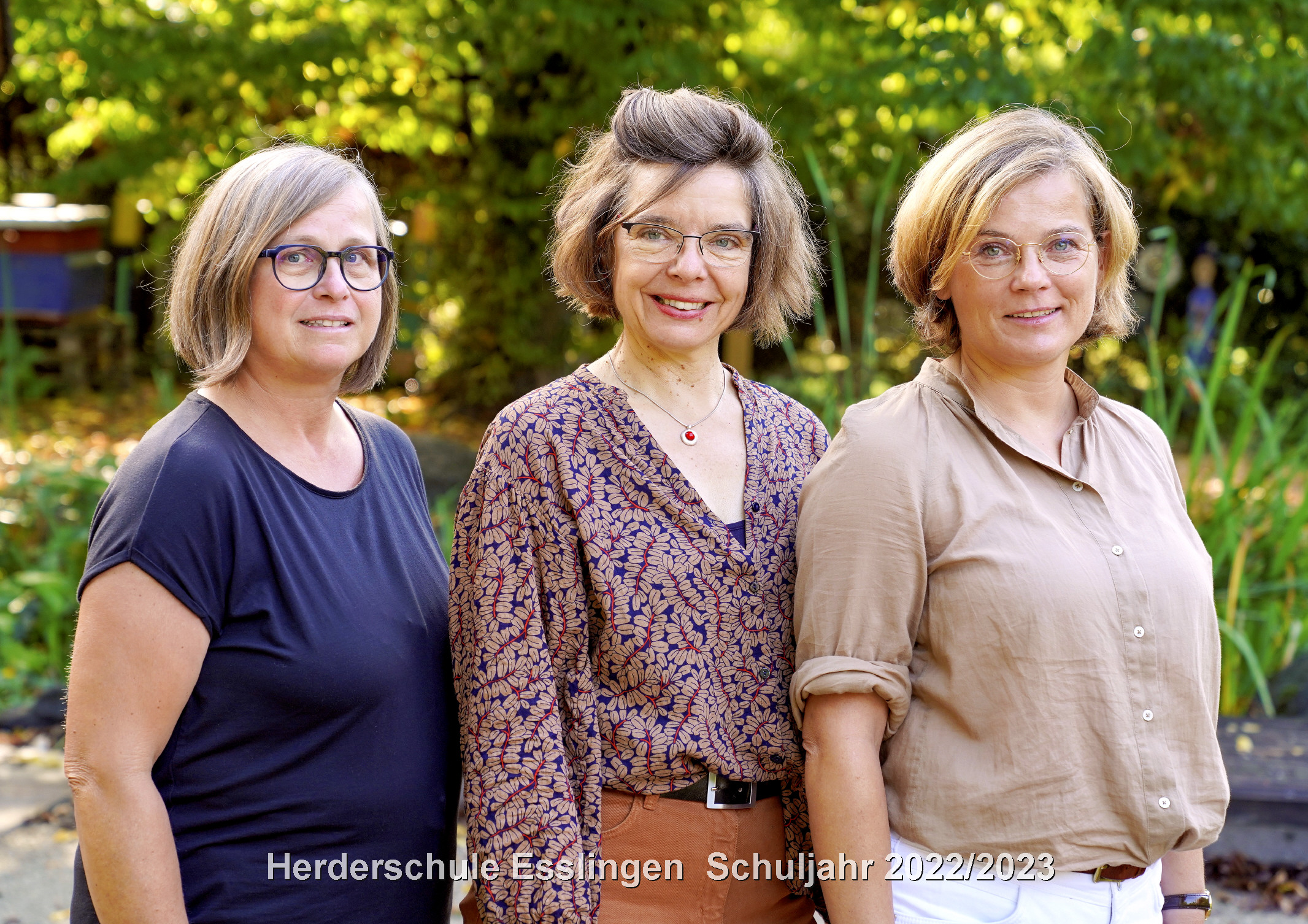 Das Schulleitunsgteam der Herderschule Esslingen 2020